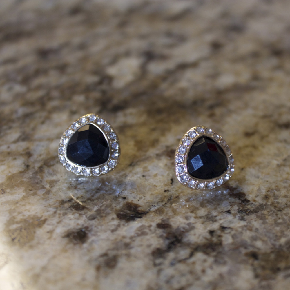Triangle Stud Earrings — Everly and Ace